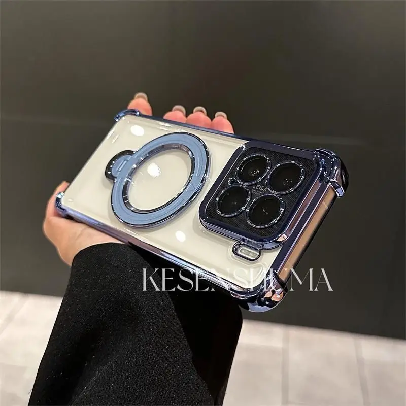 Фото Чехол для Xiaomi 15T Pro 14T, простой прозрачный чехол из ТПУ с защитой от падения, чехол из ТПУ для Xiaomi MI 15 14 T Pro Funda №4