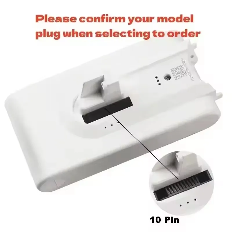 Аккумулятор емкостью 5000 мАч для пылесоса V8/V9/V9P/V10/XR/VN3/VN4