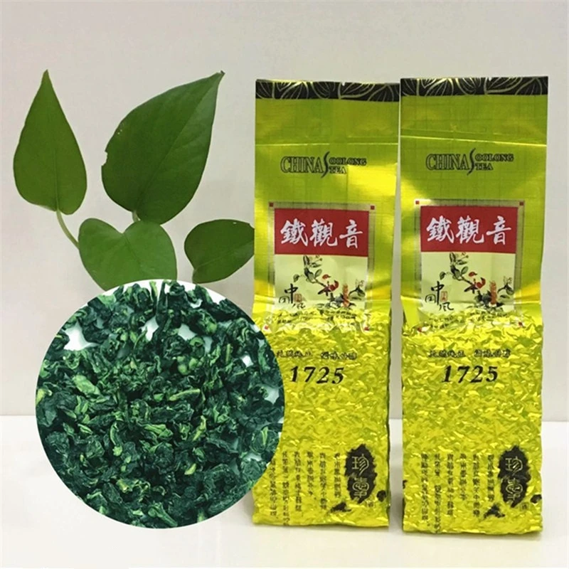 

2021 Chinese Anxi Ti Kuan Yin 1725 Superior Oolong Tie Guan Yin Tea 250g/bag Fresh Natural Organic TiGuanin Green Tea