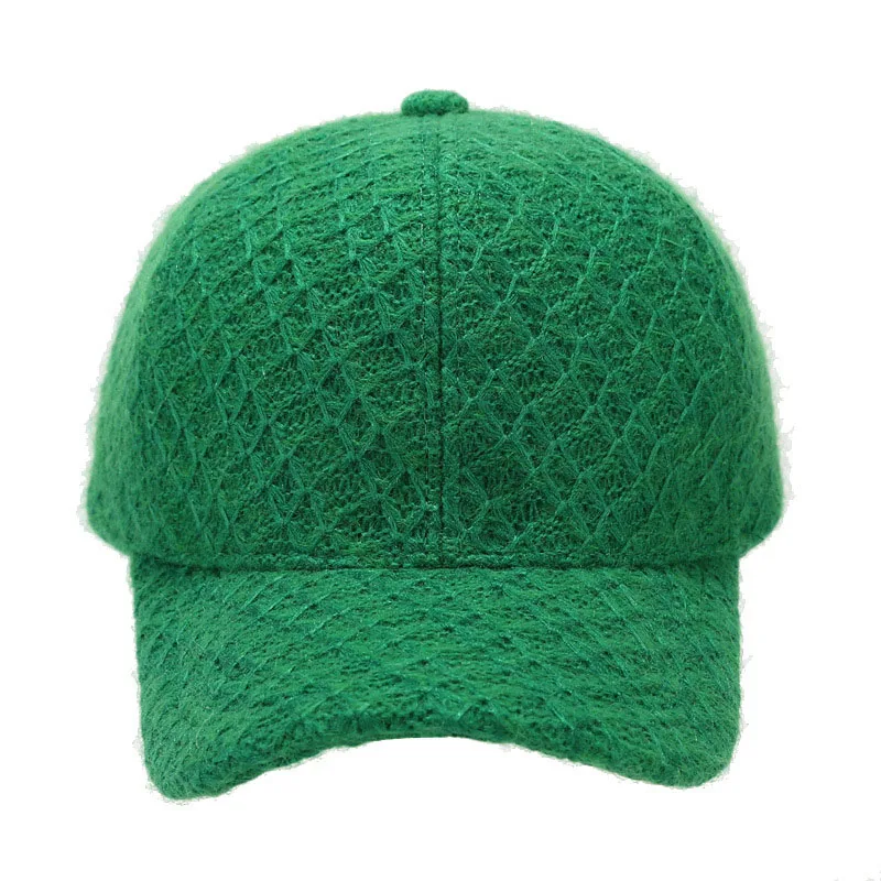 Осенне-зимняя простая модная бейсбольная кепка в сеточку для женщин удобная