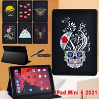 for ipad mini 6 tablet case 2021 cover for ipad mini 6th generation 8 3 inch folding stand case cover