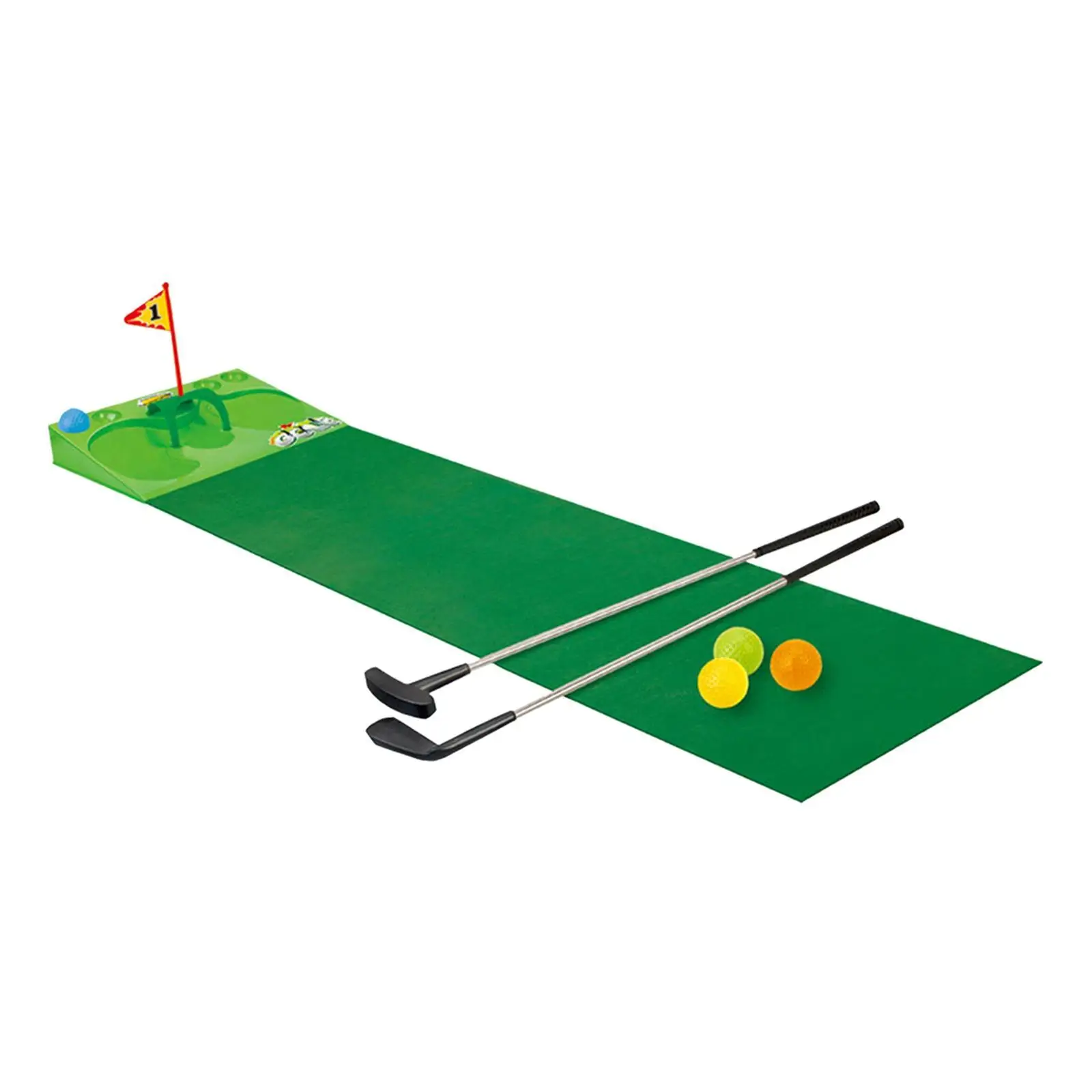 

Mini Plastic Muti-Function Interactive Golf Practice Set for Party Backyard