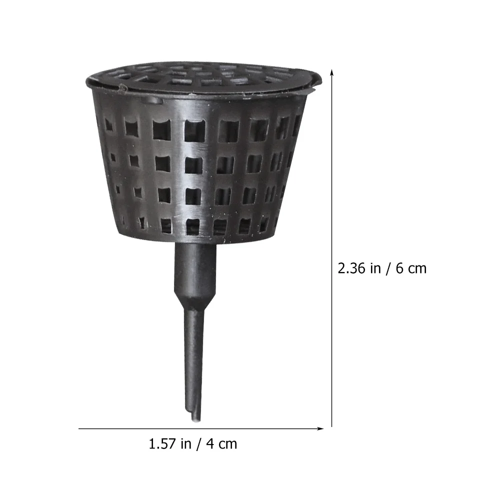 30 Pcs Orchid Box Flower Pots Fertilization Container Plastic Fall for Lawns Bonsai Basket