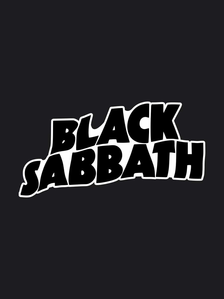 Наклейка на авто Black Sabbath 20x10 см. |