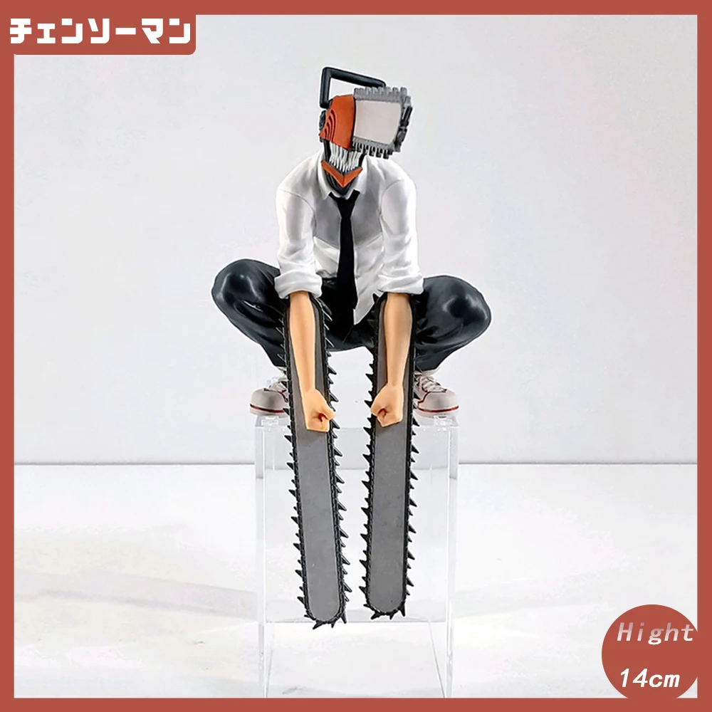 Фигурки аниме Denji, 14 см, фигурка бензопилы, фигурка лапши, фигурка стопора, ПВХ Модель, статуэтка, кукла, коллекционная настольная декоративная игрушка, подарок
