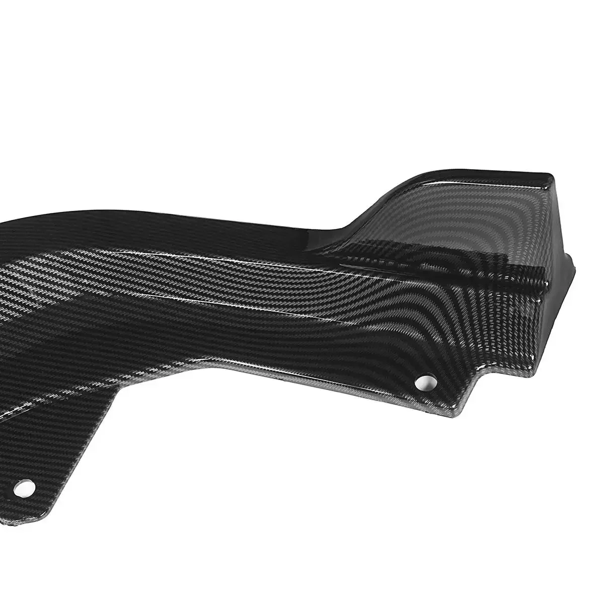 3xCar Front Bumper Lip Spoiler Deflector Lips Splitter Guard For Honda Civic 11th Eleventh Generation 2021-2022 Body Kit