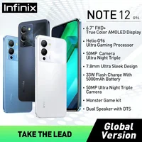 Global Version infinix NOTE 12 Smartphone Helio G96 Gaming Processor 6.7" FHD+ AMOLED Display 50MP Triple Camera Mobile Phone