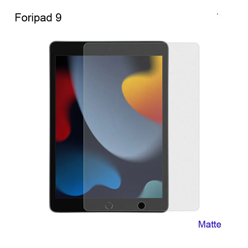 

2PCs Matte Tempered Glass For Ipad 9 Blue Ray Screen Protector Film Glass For ipad9 HD Tough Protection Glass Cover