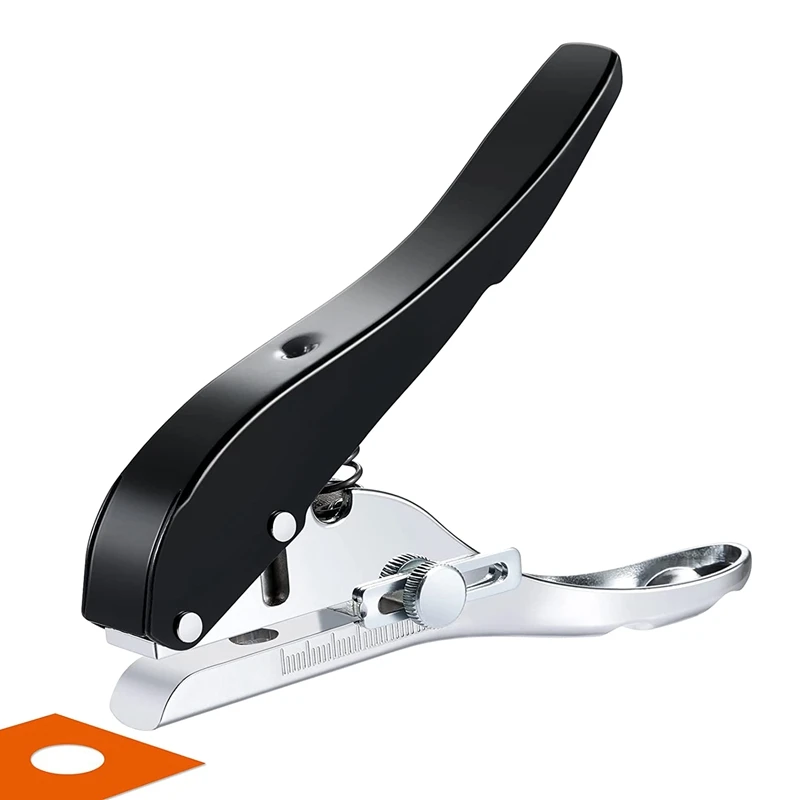 

Hole Punch Single Hole Hole Punch, Heavy Duty Hole Punch Single, Portable Handheld Long Hole Hole Punch