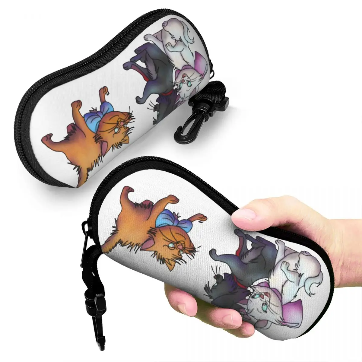 Чехол для очков Aristocats Cats Marie Playing Around модный защитный чехол унисекс коробка