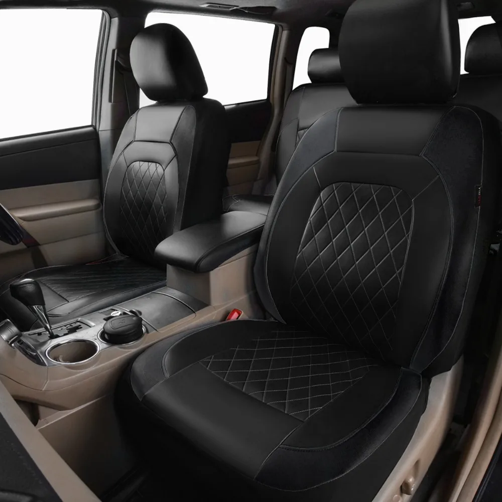

Luxury Car Seat Cover Universal In Most Cars PU Leather Auto Chair Protector Cushion Solid Color Car Seat Cushion Auto Interior