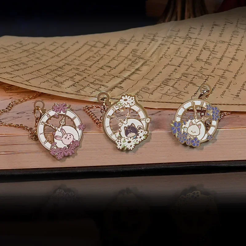 Аниме кулон игровая брошь Link Click Shi Guang Dai Li Ren Cheng Xiaoshi Lu косплей латунный