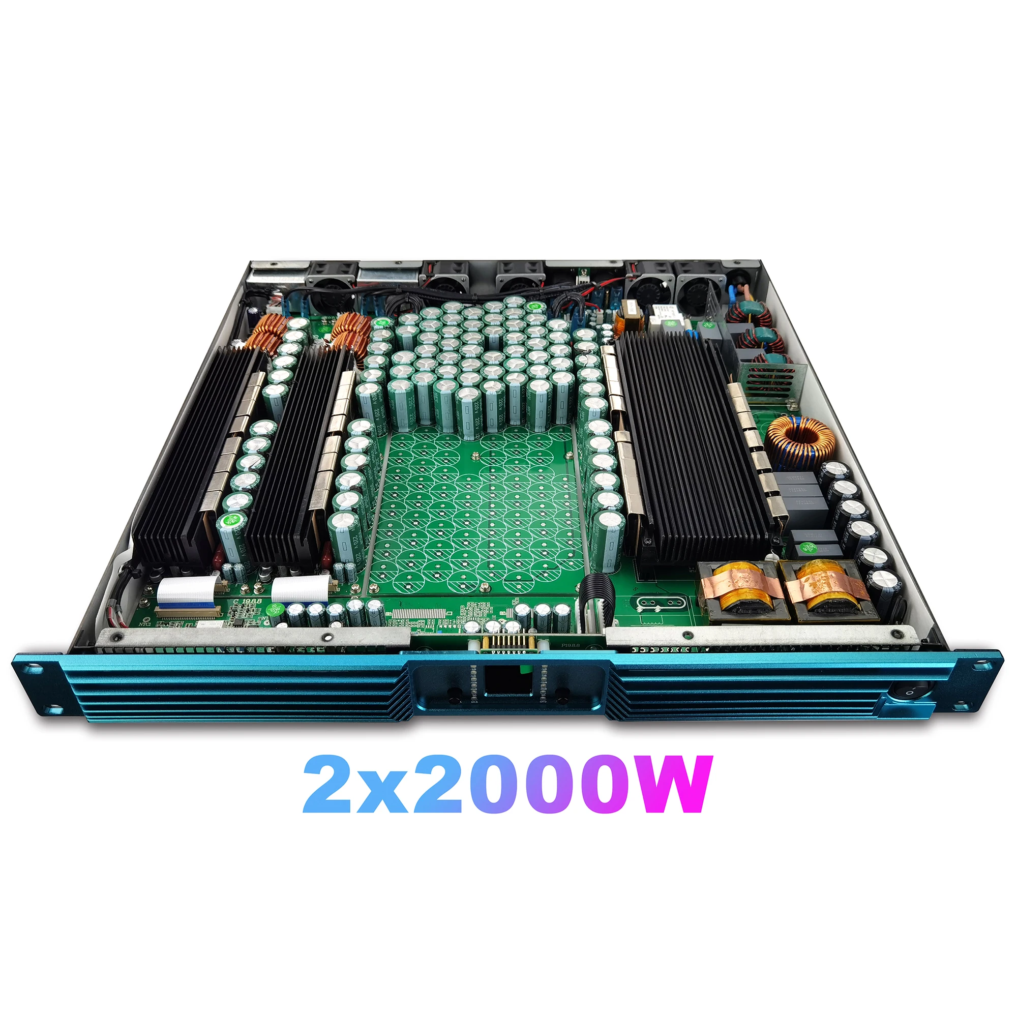 Усилитель сабвуфера Betagear 2X 4200 Вт профессиональный 2-канальный усилитель PFC 90-270 в