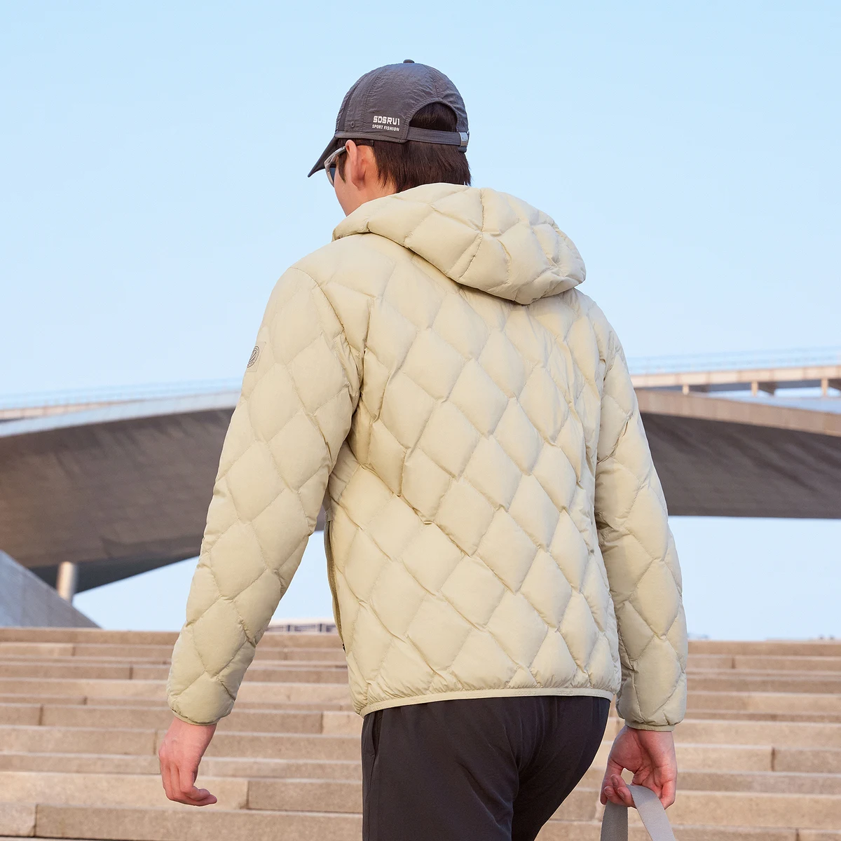 BOSIDENG пуховик для мужчин 90% гусиный пух куртка с капюшоном Теплая Куртка зимние