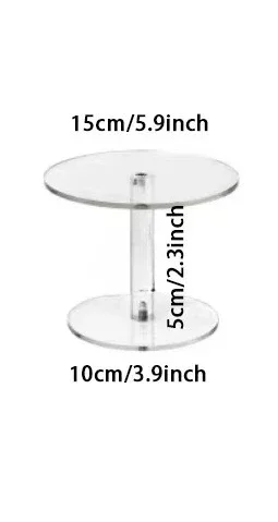 Акриловая подставка для торта OEING прозрачная