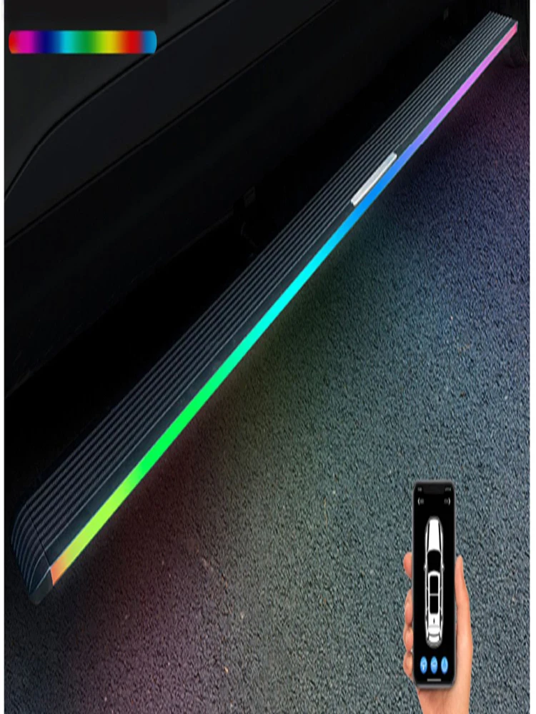 

Электрическая подножка TOP, боковая подножка для JEEP GRAND CHEROKEE 2011-2025, интеллектуальная масштабируемая, утолщенный алюминий, нагрузка 300 кг