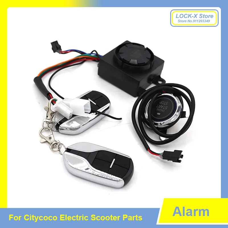 

36V-72V Alarm One-key Start APP Anti-theft Device Remote Control Lock Car Key For Citycoco Modified Accessories parts