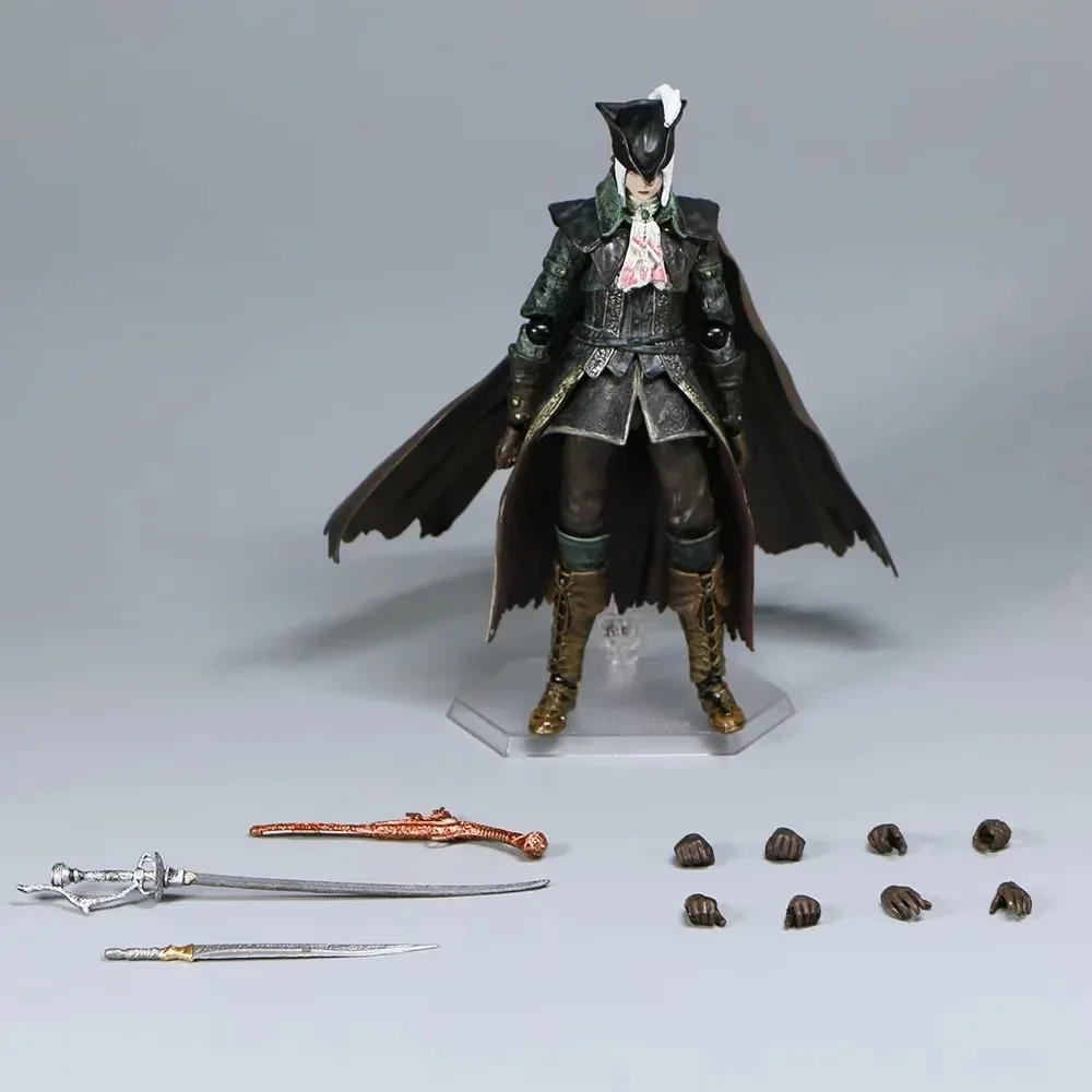 Фото Figma 536 Bloodborne Фигурки Леди Мария Астраль Clocktower Фигурка DX Edition Коллекция ПВХ Кукла Передвижная Модель Игрушки №2