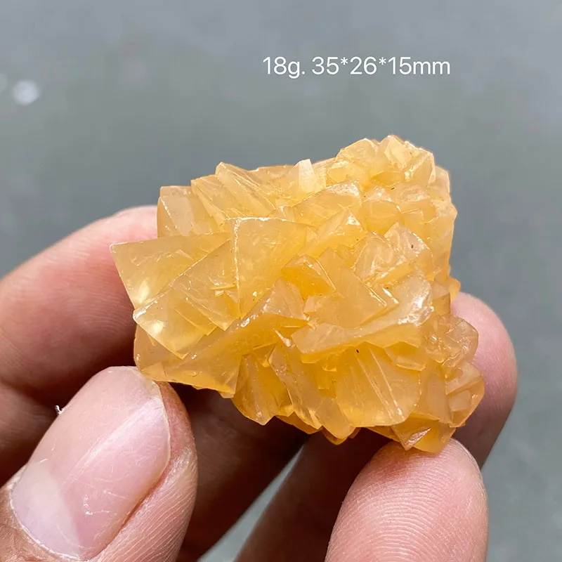 

Best！100% natural Orange Calcite， mineral specimen stones and crystals healing crystals quartz Home decorations