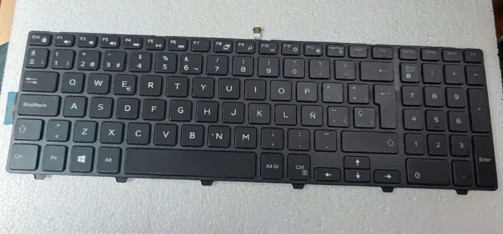 

NEW for Dell Inspiron 15-3000 3541 3542 3543 15-5000 5542 5543 5545 5547 5548 15-7000 7557 7559 Spanish backlit Keyboard
