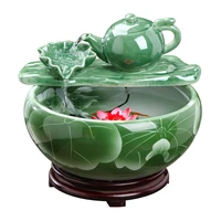 tank living room fountain desktop flowing water ornaments fish tank household circulating lucky fish tank fish culturing tub