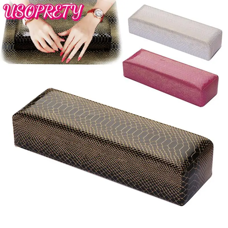 

Hot Sale 1PC Snake Printing Salon Hand Pillow Soft Hand Cushion Rest Pillow Manicure Care Nail Art Tools