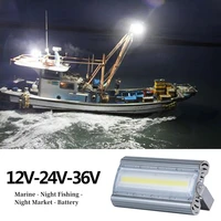 30W-180W LED Flood Light Outdoor Waterproof Marine Anti-jamming Fishing Boat Searchlight For Offroad Truck Yacht Boat Tractors