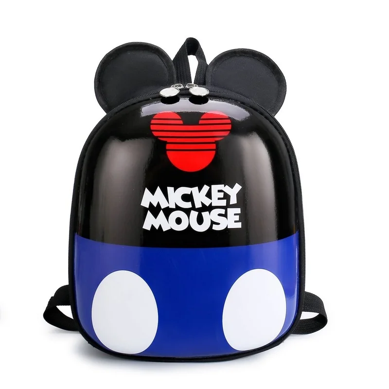 Disney Cartoon Mickey  Minnie Backpack Kindergarten Boys and Girls Hard Shell Small School Bag Cute Cartoon Fashion Backpack