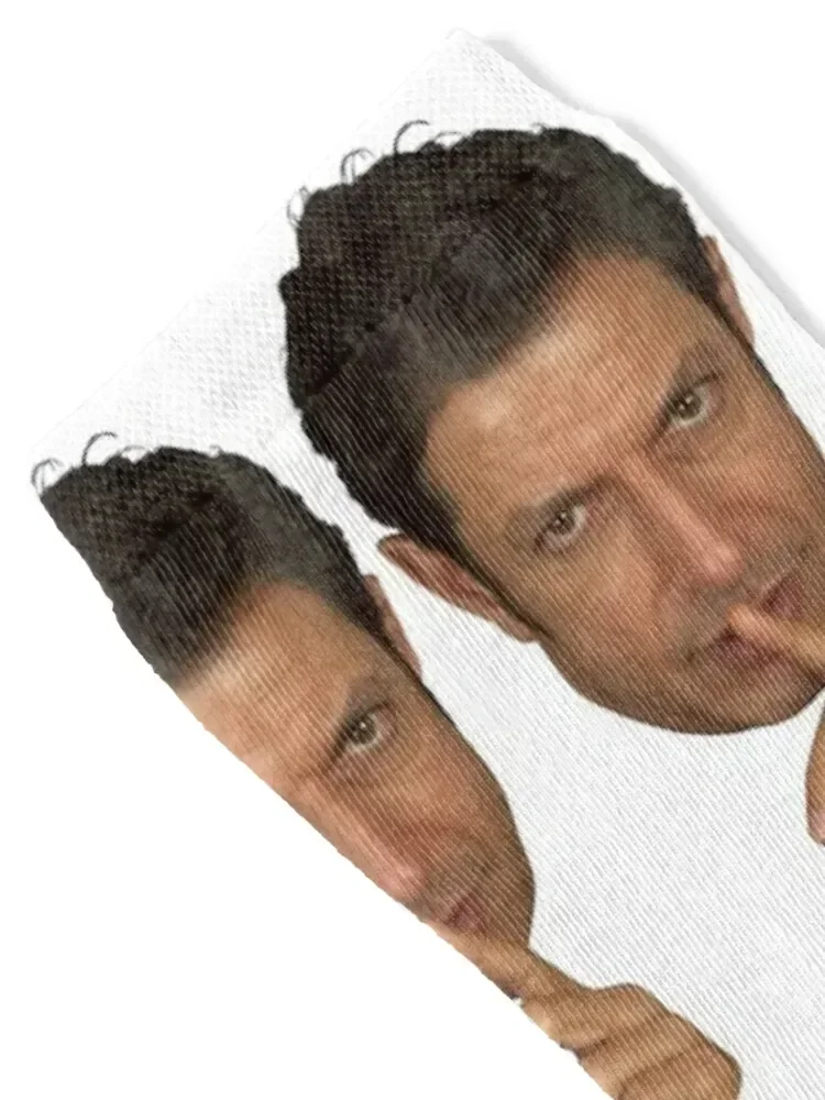 Jeff Goldblum Shush Face Socks походные зимние термоноски для девочек и мужчин