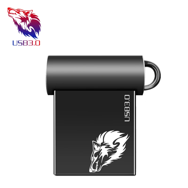 Самый дешевый металлический водонепроницаемый USB флеш-накопитель 128 ГБ 256 флешка