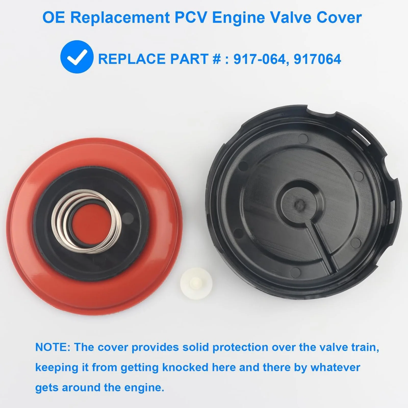 Фото Ремонтный комплект диафрагмы клапана PCV 917-064 07K103469F для Volkswagen Beetle, Jetta, Passat, а также для Audi A3, A4, A5, A6, Q3, Q5 №2