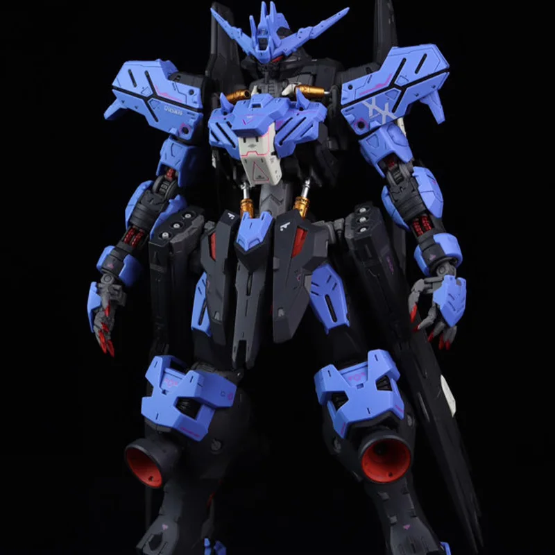 Фото В наличии: Оригинальный конструктор Bandai MG 1/100 GUNDAM VIDAR, модель-конструктор, аниме-фигурка, истребитель, сборная модель, игрушка, подарок для детей №2