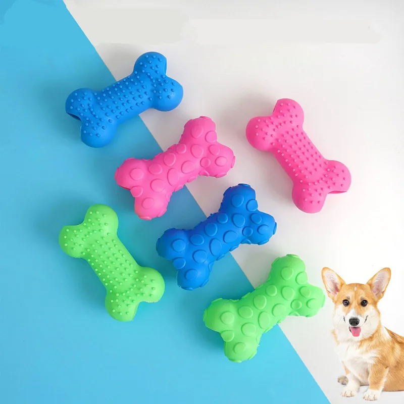 

Аксессуары для маленьких собак, резиновые игрушки для чистки костей и зубов