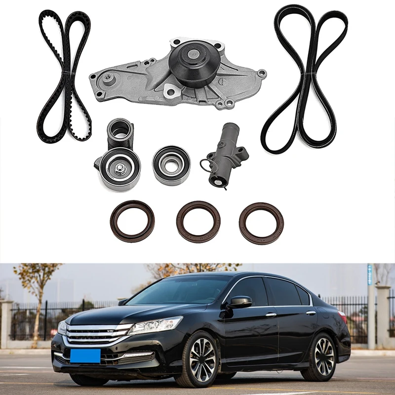 Комплект ремней ГРМ для автомобильного двигателя направляющий водяной насос