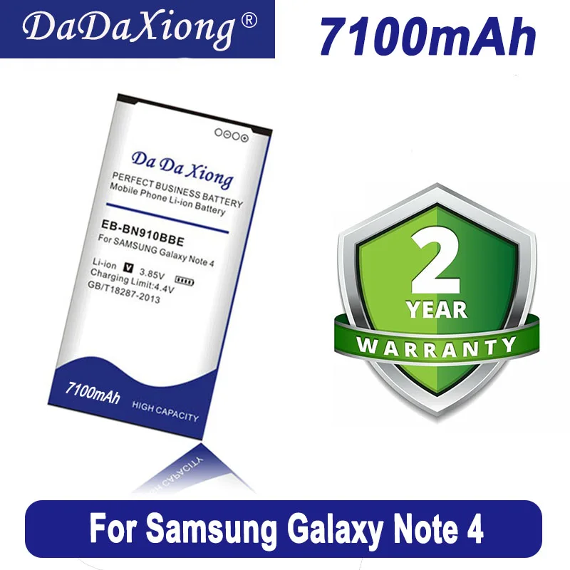 Аккумулятор для Samsung Galaxy Note4 N910F N910FQ SCL24, телефон N910H N910A N910C N910U