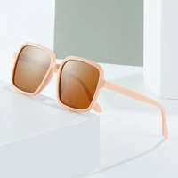 the new vintage rice nail parent child sunglasses fashion large frame simple childrens mirrors boys and girls outing sunglasses