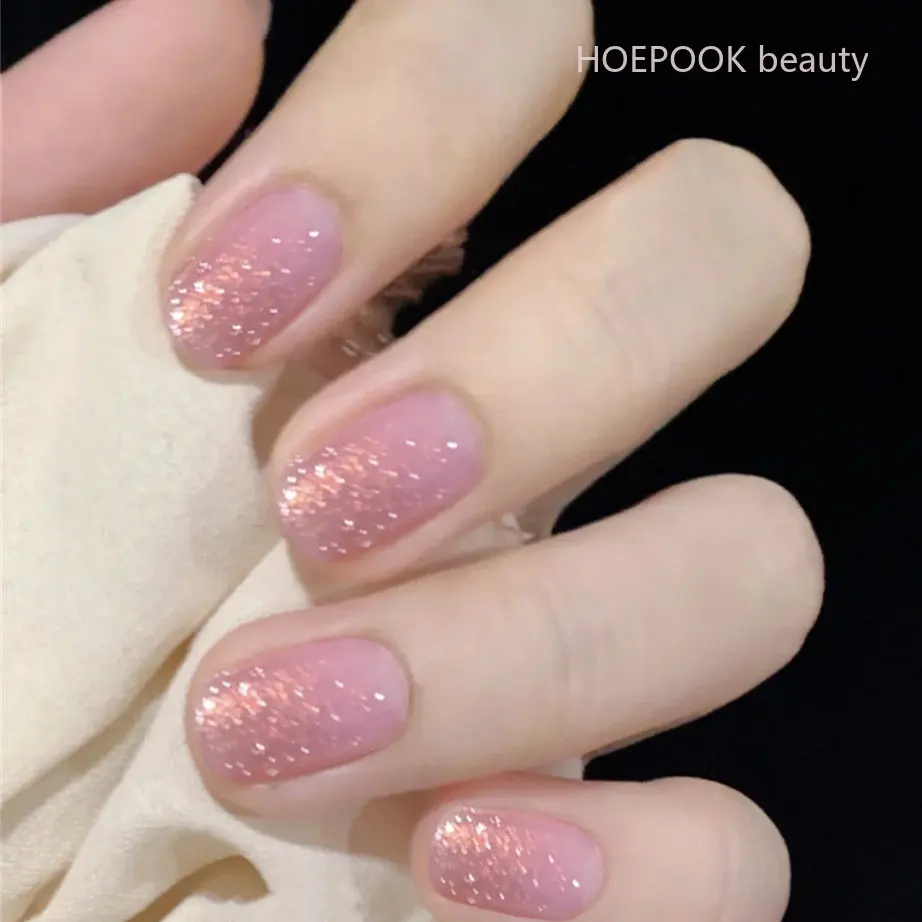 

24pcs Pink Coffin Cute Kawaii Press On Nail Tips Seamless Removable Full Cover Artificial Fake Nails Art Wearing False Nails Set