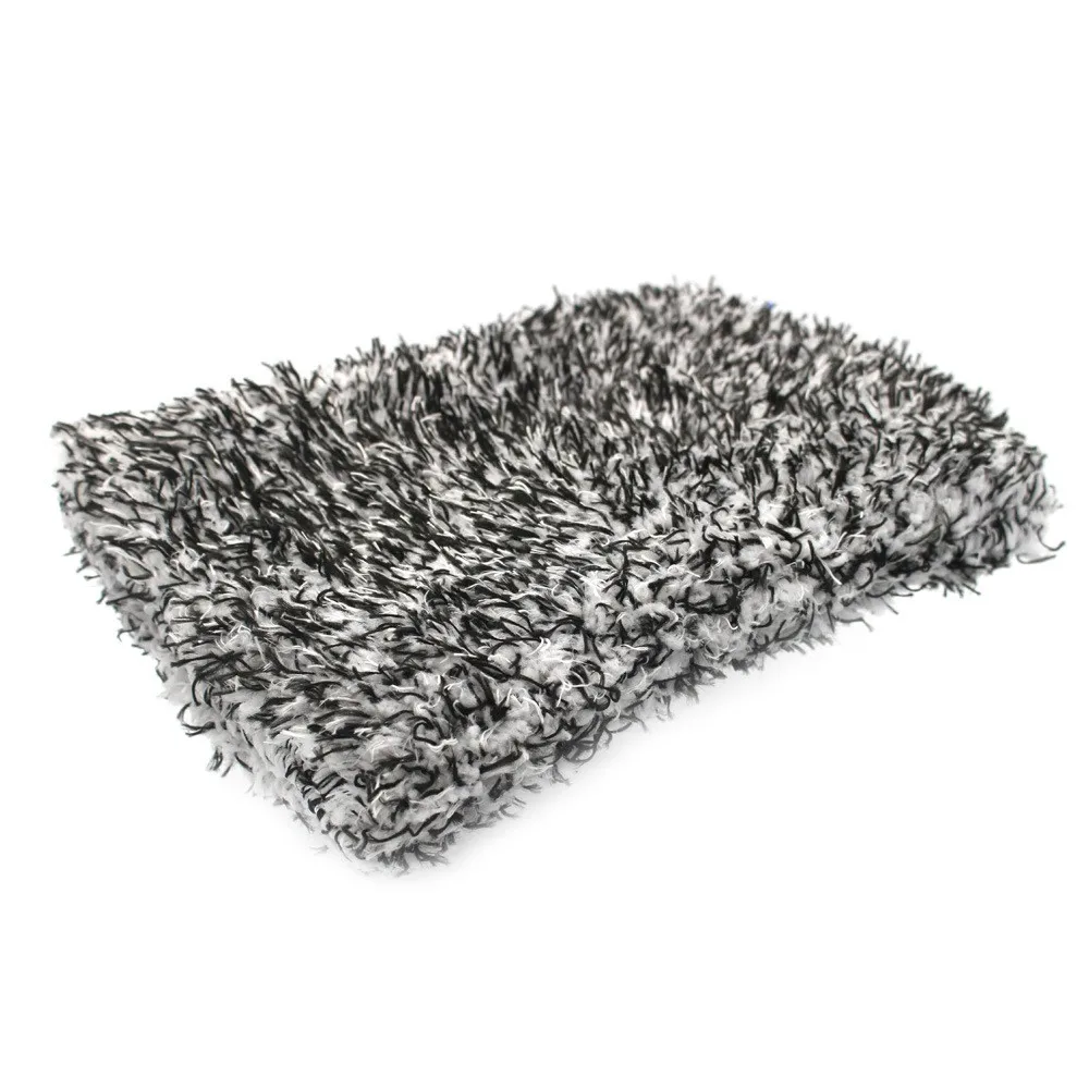 

Microfiber Car Wash Sponge Super Absorbent Plush New Practical Accessory