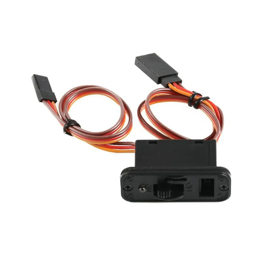 

6-12V 12A RC Switch Connectors Heavy Duty RC Switch with LED Display JR RC On Off Connectors Aircraft Model Switch for Receiver