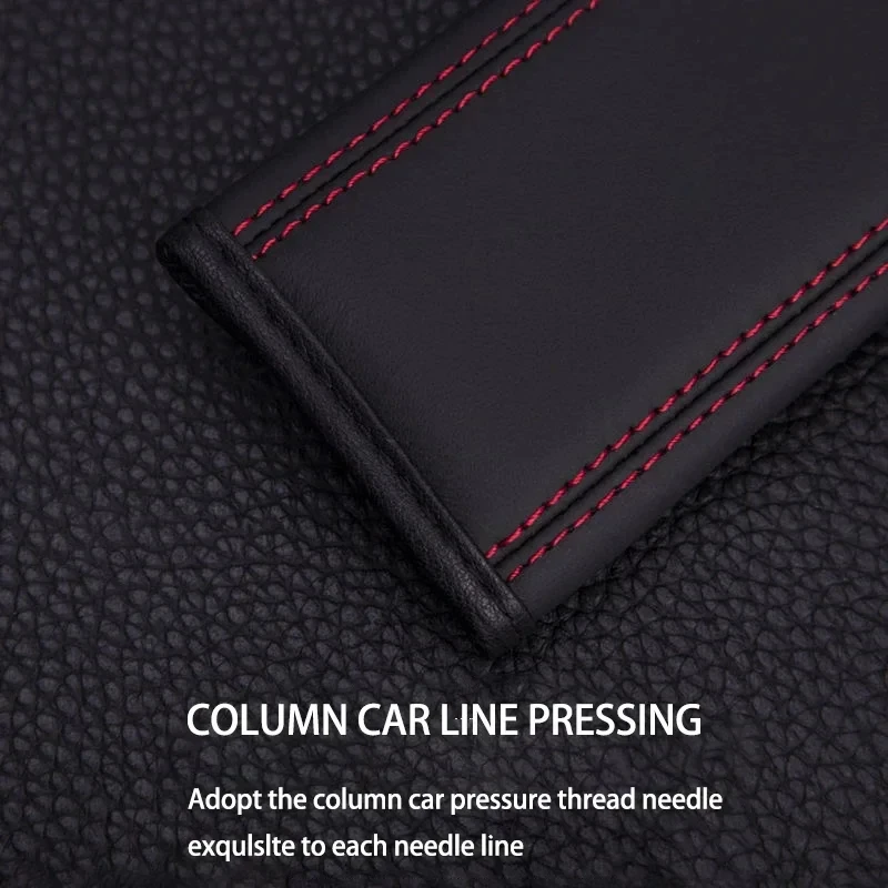 Наплечные чехлы из кожи наппа для ремня безопасности 2 шт. интерьер Honda RS эмблема