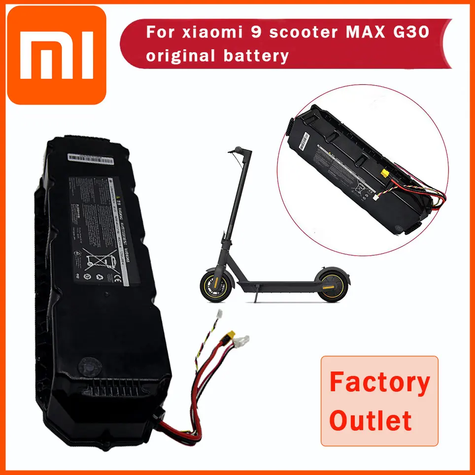 

36V Xiaomi 10000mAh high-quality original special battery pack is suitable for Xiaomi Ninebot G30 G30LP electric scooter battery