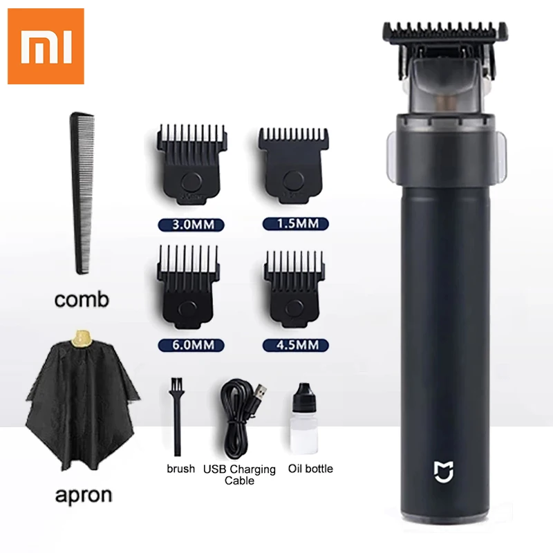 Xiaomi Mijia Hair Clipper Trimmer for Men Electric Shaver Clippers Barber Professional Haircut Machine Barbershop Cutting Beard