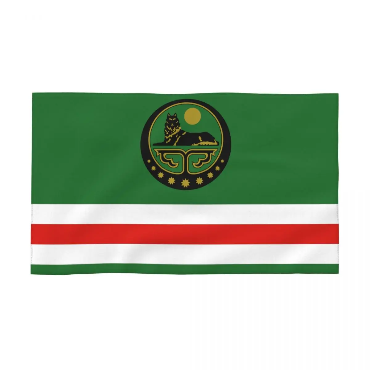 

Полотенце из полиэстера с флагом Чеченской Республики Ичирии