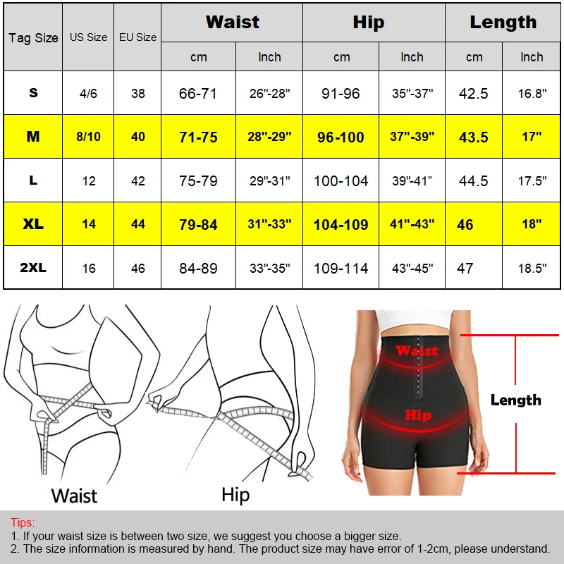 Women Sweat Sauna Shorts Pants High Waisted Body Shaper Waist Trainer Corset Leggings Slimming Workout Shapewear Control Panties