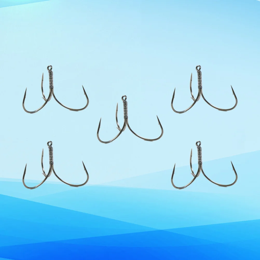 

Freshwater Jig Fishing Hooks Fishing Hooks Fishing Hooks Freshwater Ordinary Three Claw Fishing Hooks