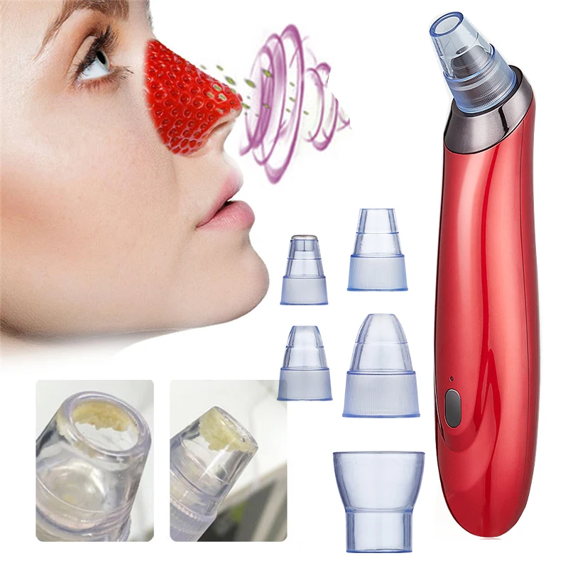 

Pro Blackhead Vacuum Suction Pore Vacuum Cleaner Electric Acne Clean Exfoliating Cleansing Extractor Comedo Suction Pore Cleaner