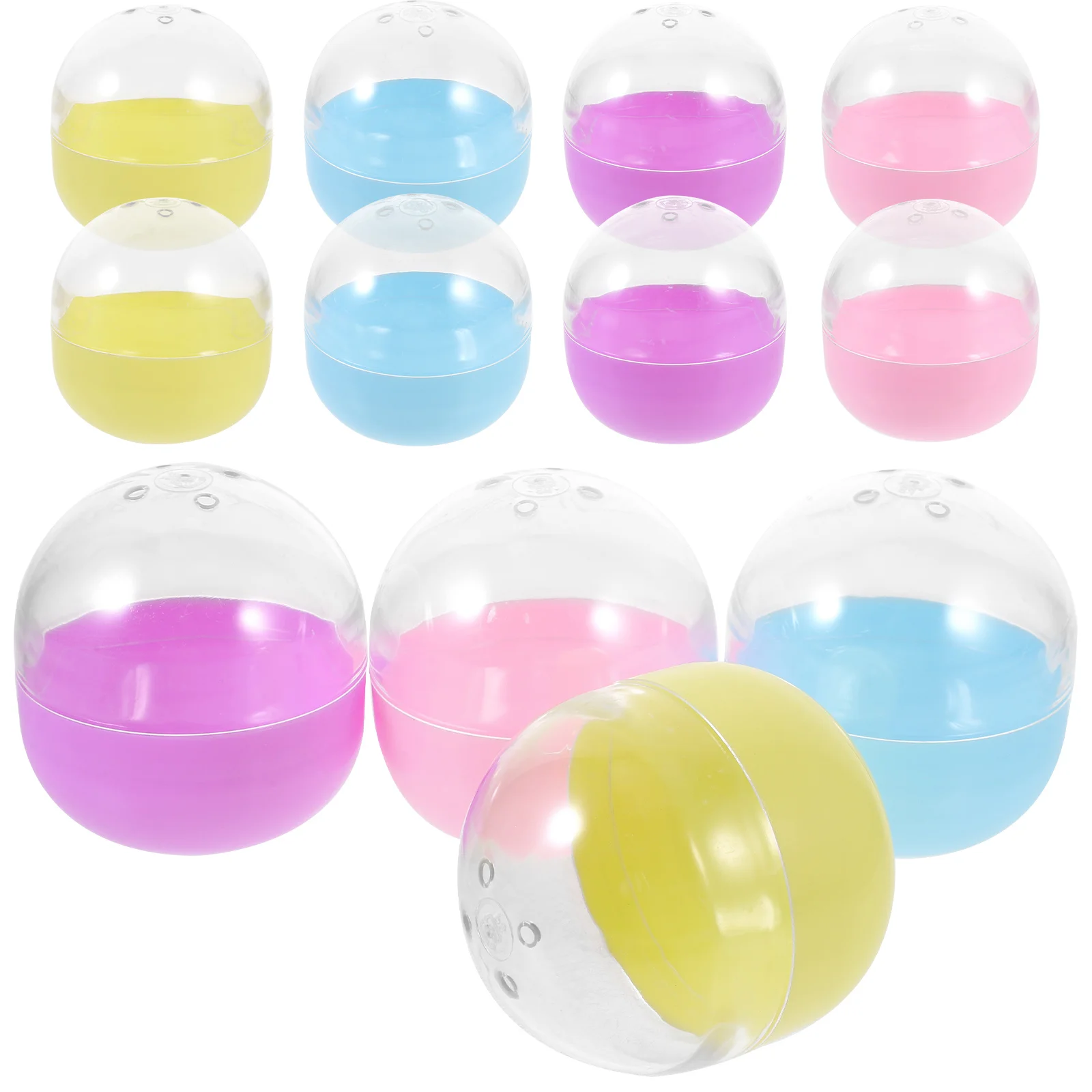 

Prize Machine Capsule Shell Clear Plastic Containers Empty Capsules Balls