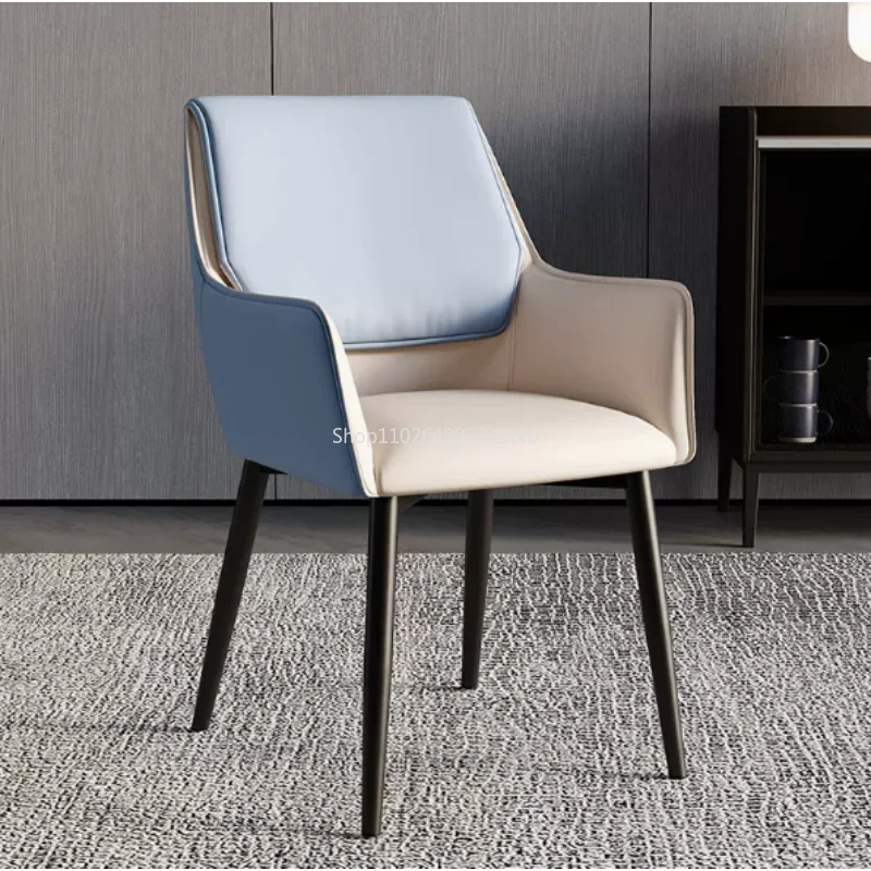 

Nordic Modern Dining Chairs Accent Armchair Leather Luxury Dining Chairs Foldable Accents Silla De Comedor Outdoor Furniture