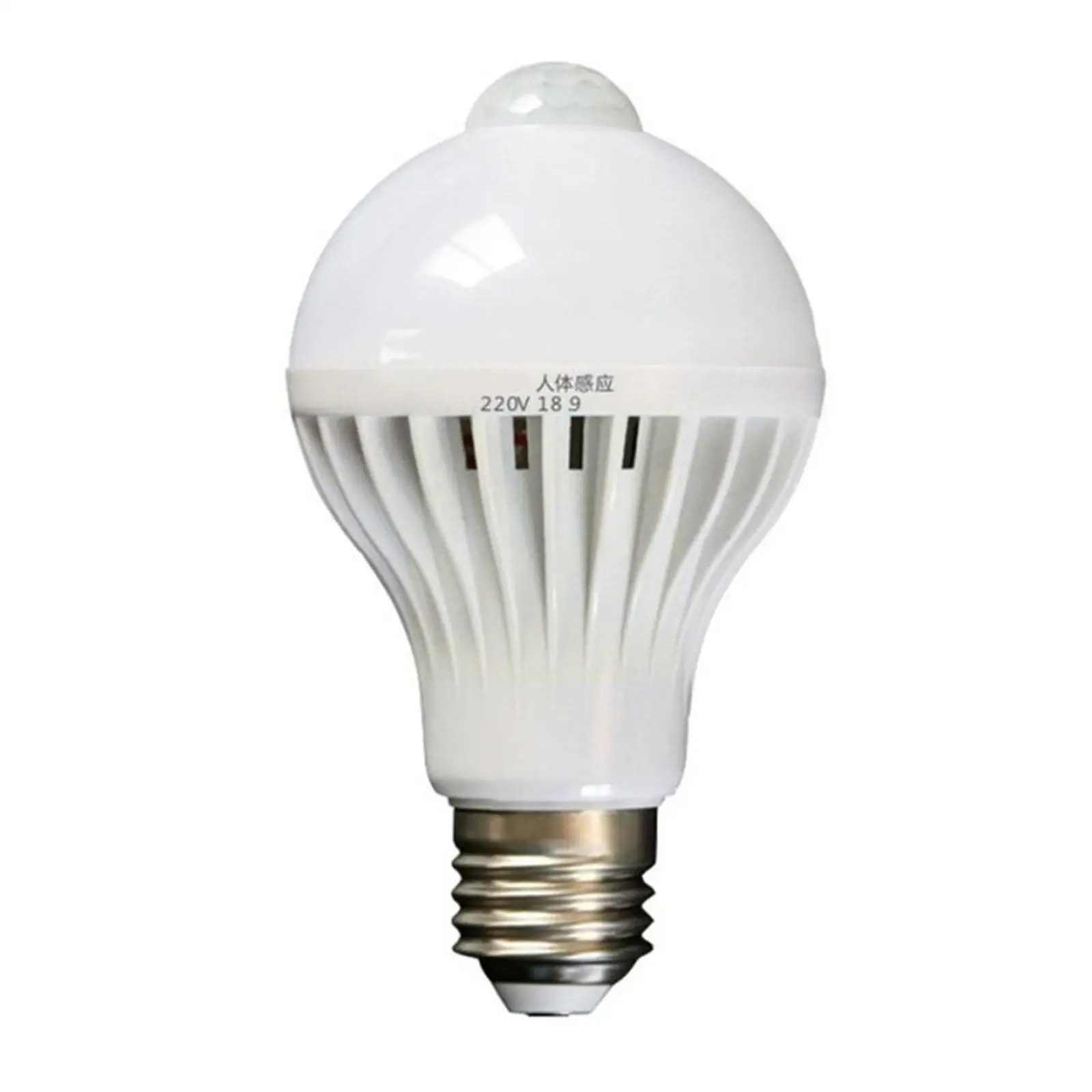 

LED Light Bulb Infrared Sensor Light E27 5W 7W 12W Motion Bulb Lamp Color Cold Sensor Light Body Sensor White 220V Sound Y3H8