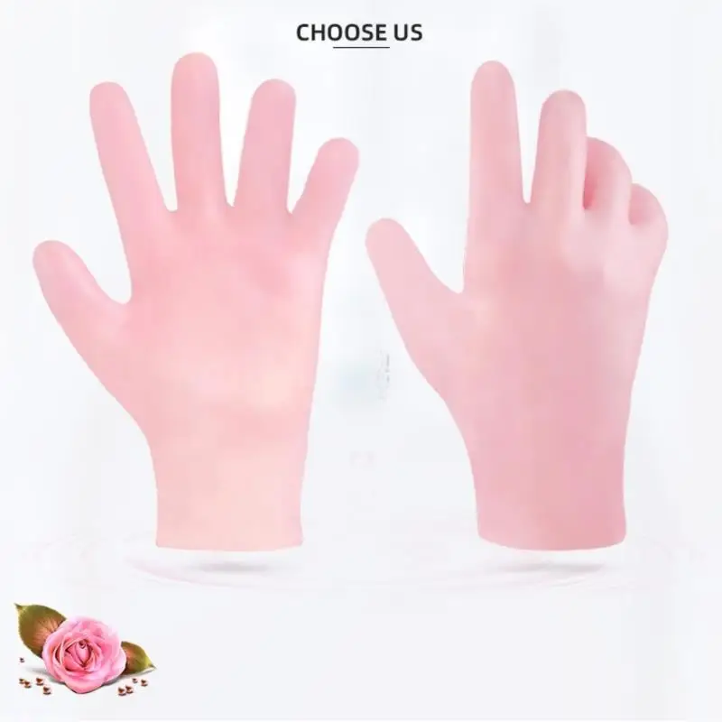 

1Pair Feet/Hand Care Long Socks Gloves Moisturizing Silicone Socks Foot Skin Care Hand Protectors Anti Cracking Spa Home Use New